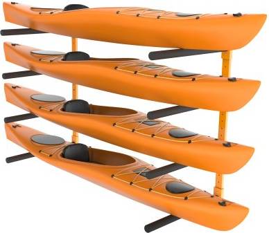 Kayak VEVOR Wall Kayak Storage Rack 400 LBS