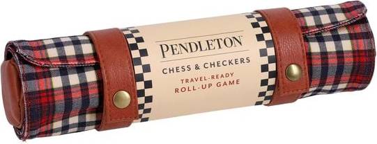 Pendleton Red Black Check Pattern Game