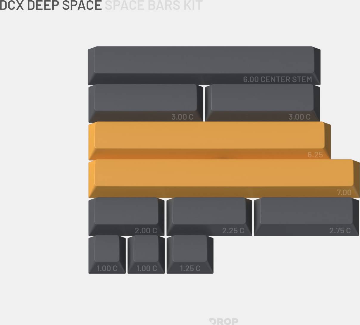 Drop + Booper DCX Space Keycap