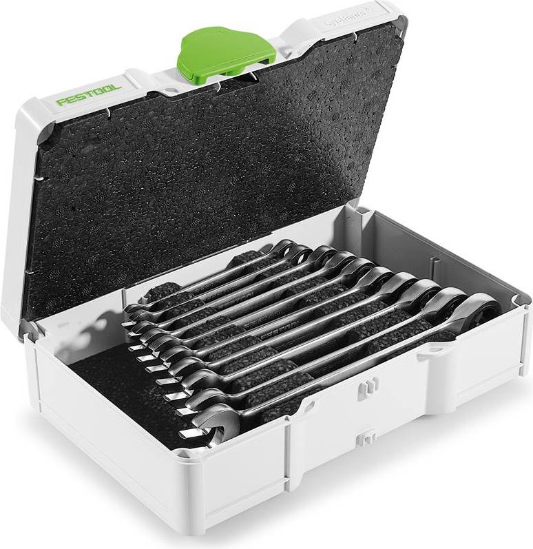 Festool Ringspärrnyckelsats Ringspärrnyckel Set SYS3 S 76-RRS-Set U-ringnyckel