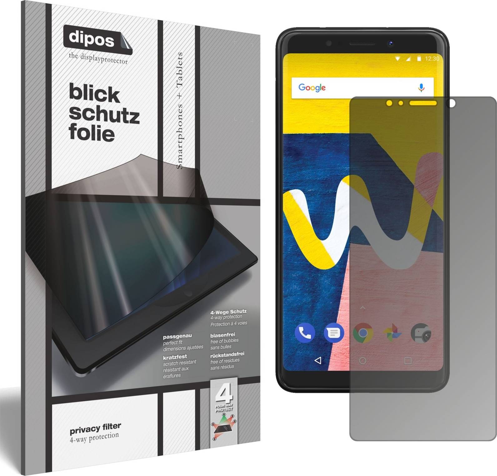 Dipos 4-Way Privacy Filter Screen Protector
