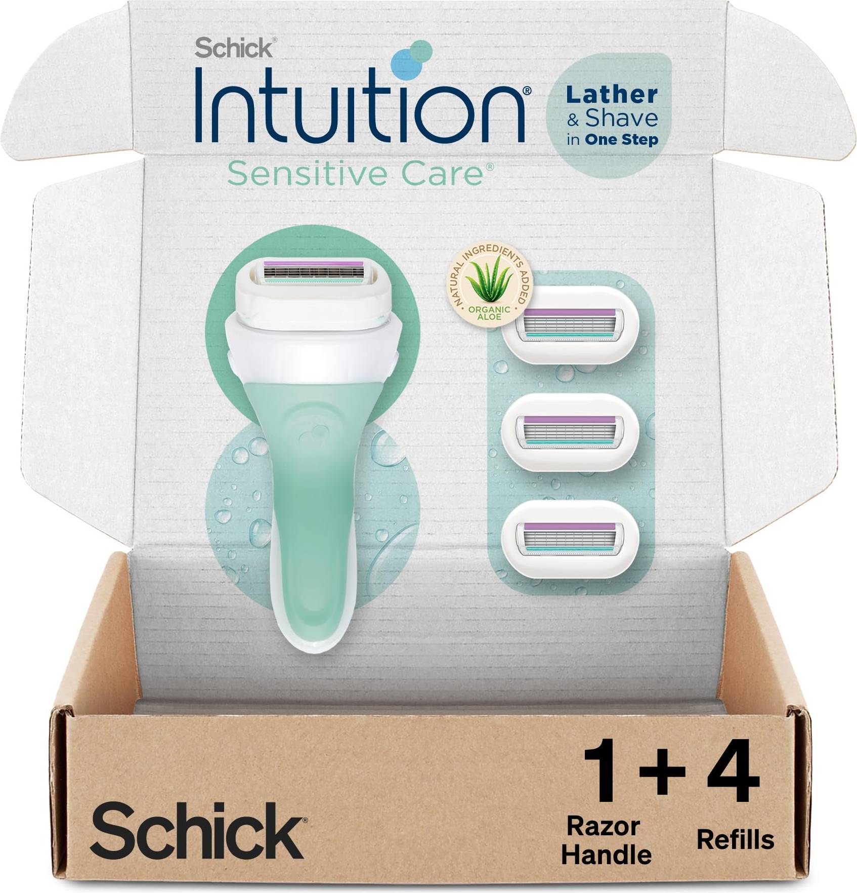 Schick Intuition Razor With Sensitive Skin