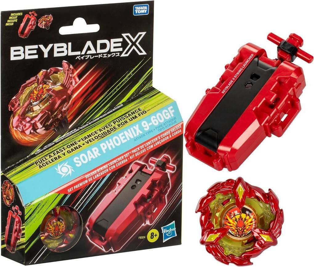 Beyblade X Deluxe String Launcher Set