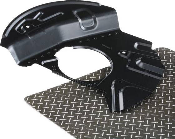 Ridex Brake Disc Back Plate Front Axle Left