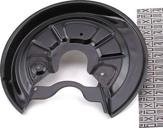 Ridex Brake Disc Back Plate Rear Axle Right