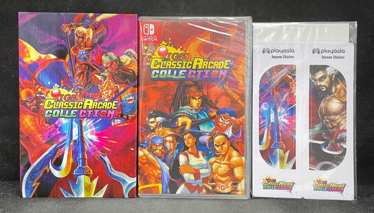 IGS Classic Arcade Collection Multi-Language Import Nintendo Switch