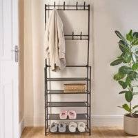 OHS 16 Hook Garment Rack Wardrobe