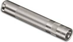 LED Flashlight Solitaire Silver J3A102
