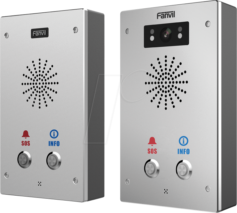 Fanvil I16SV-02P Ledad IP65 RJ-45 Rostfritt Stål