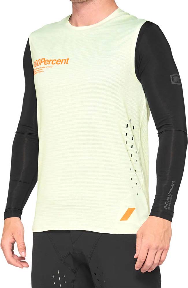 100% R-Core Concept Yellow MTB Jersey