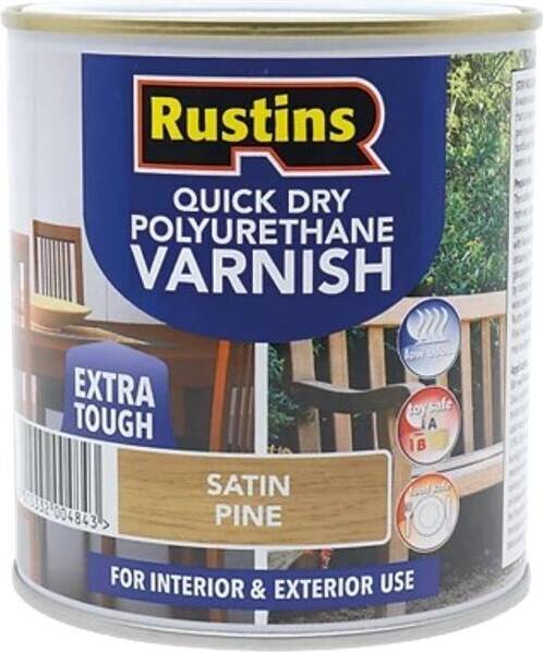 Rustins quick dry polyurethane varnish extra 2.5L