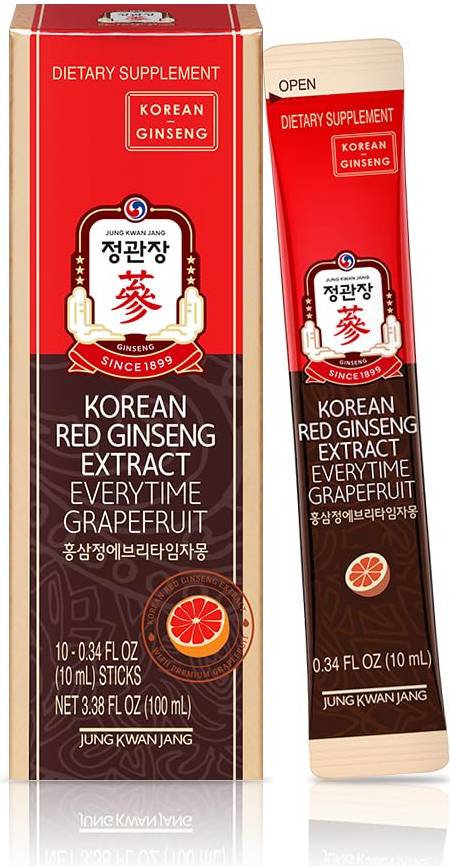Extrait de Ginseng Rouge Coréen 10 ml