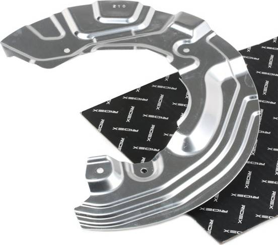 Ridex Brake Disc Back Plate Front Axle Left