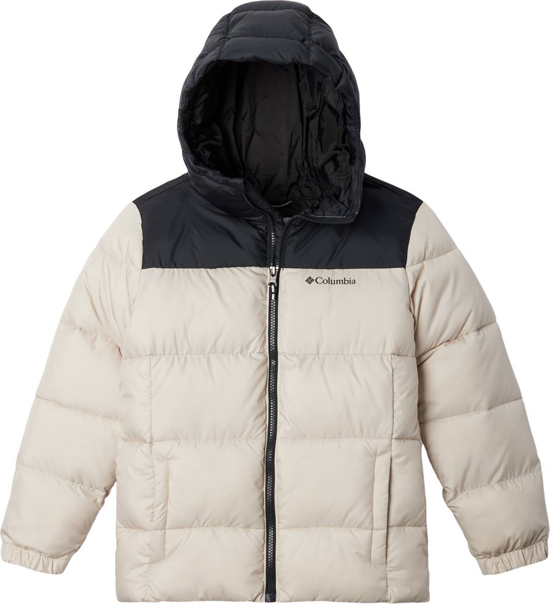 Puffect Hooded Jacket - Beige/Sort