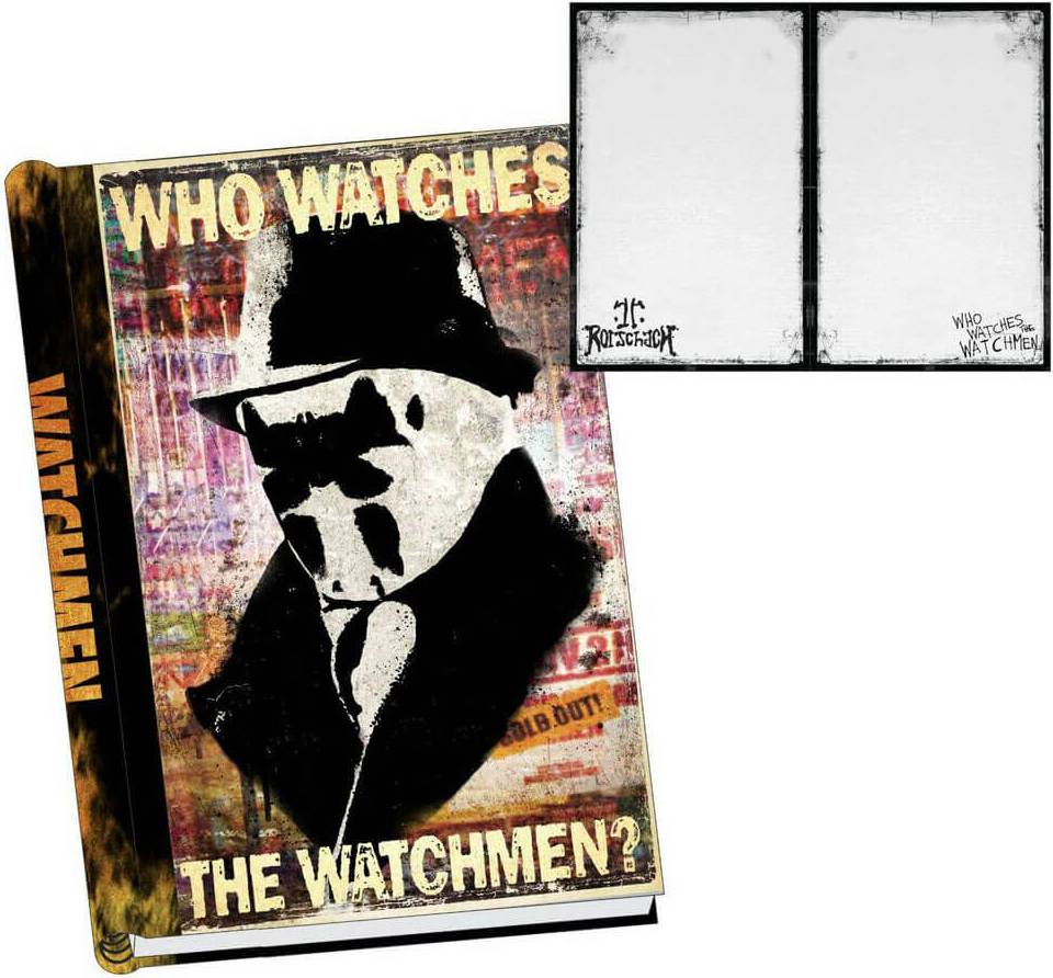 Watchmen Watchmen Journal Rorschach Pop Art
