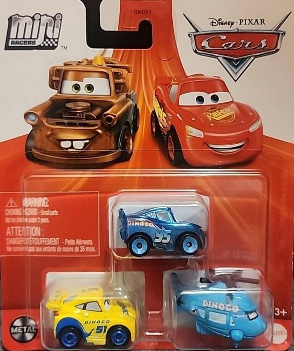 Disney Disney Cars Mini Racers 3 Pack