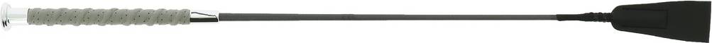 Whip & Go Riding Whip Go Soft Grip - Gris