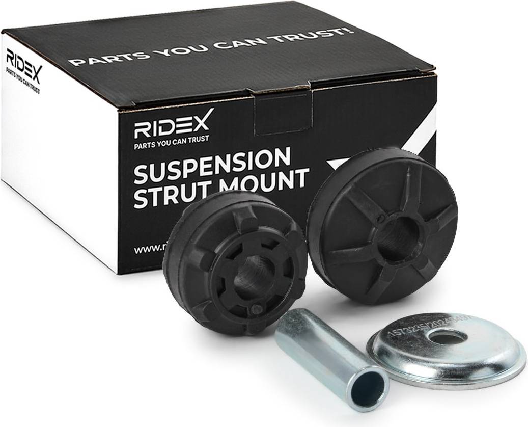 Ridex Top Strut Mount Rear Axle