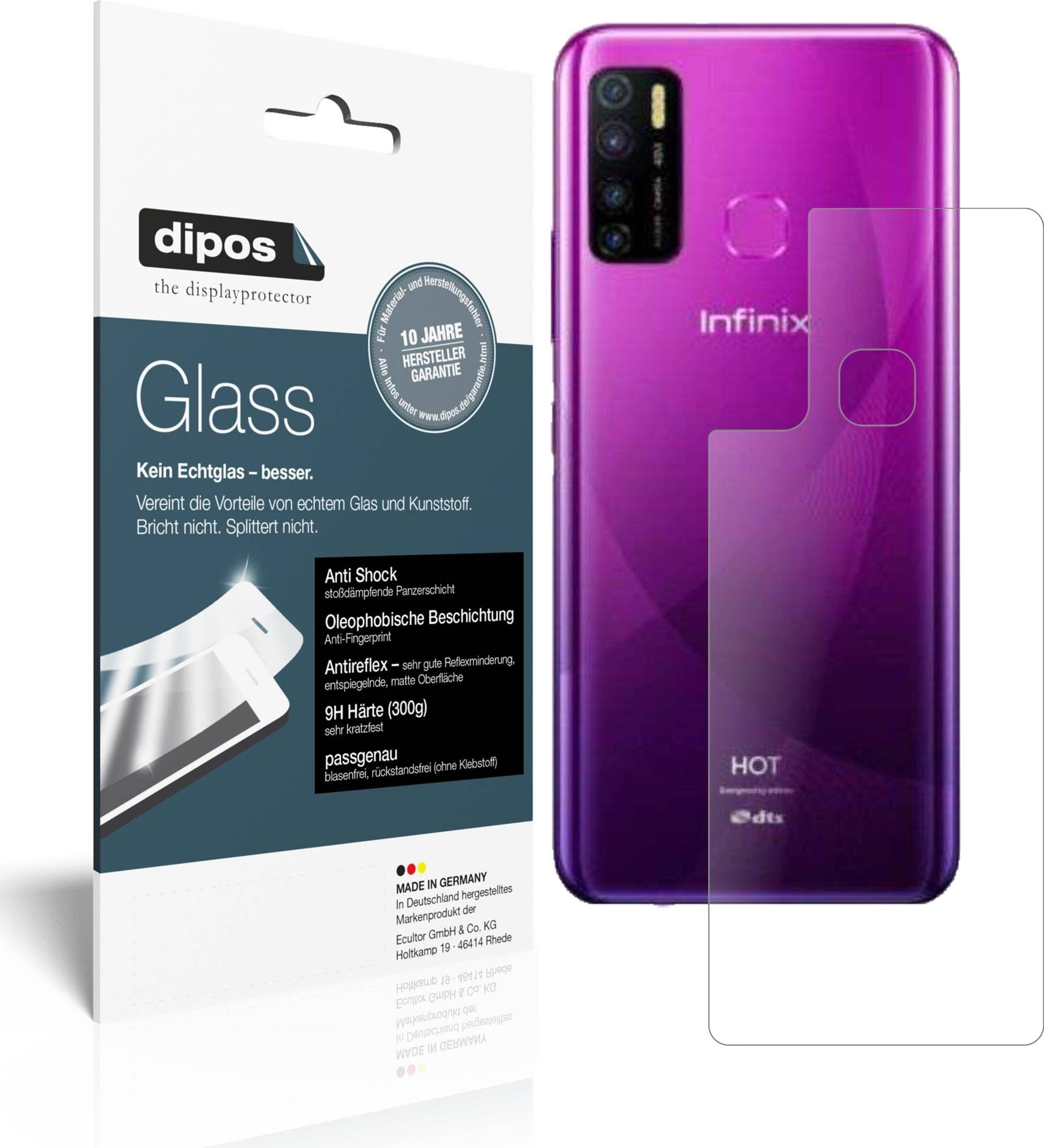 Dipos Infinix Hot 9 Pro Back Matte Screen Protector