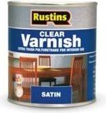 Rustins Polyurethane Satin Varnish