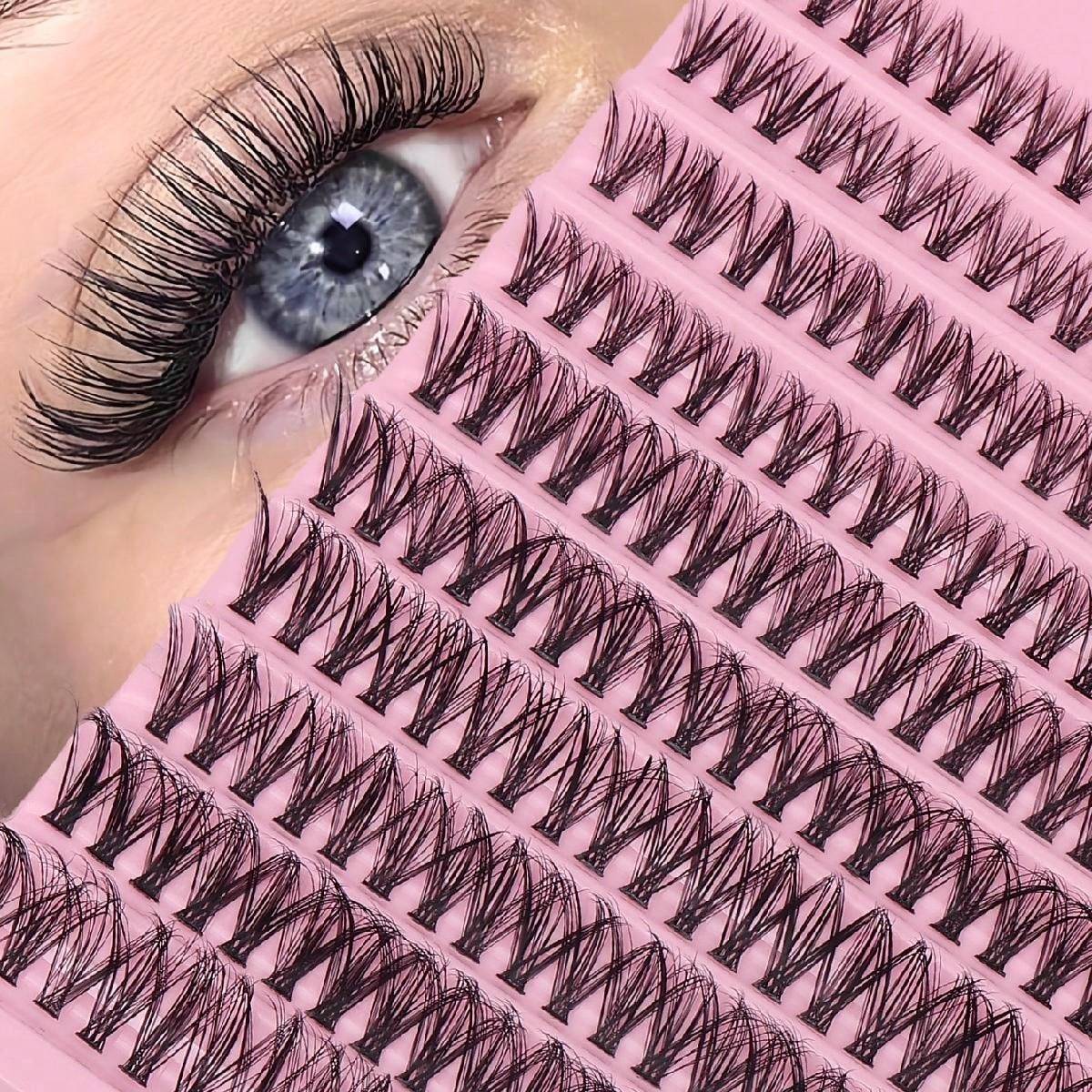 Shein DIY Fake Eyelashes Natural Extension 10 Rows