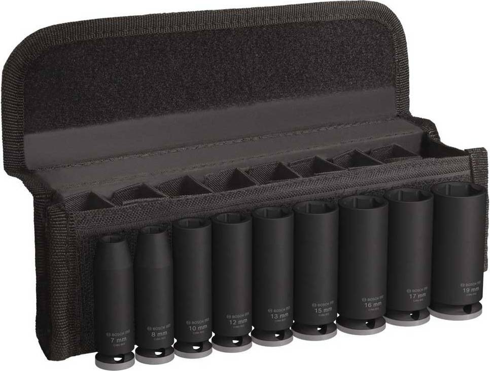 Bosch PRO 9 Piece 3/8 Inch Set Socket Bit
