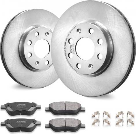 VEVOR Front Ceramic Brake Rotor Pad Kit