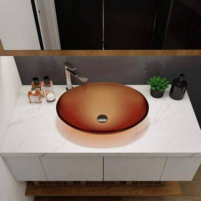Drop in bathroom sinks Sarlai Drop--In Oval Bathroom Sink 20 In.