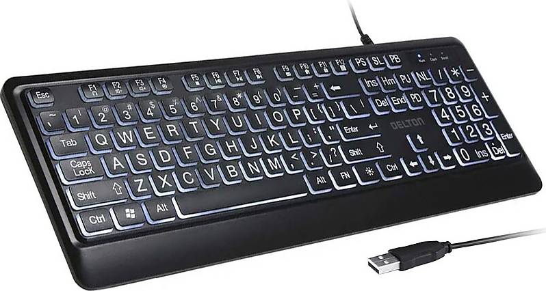 KB20 Big USB Computer Keyboard