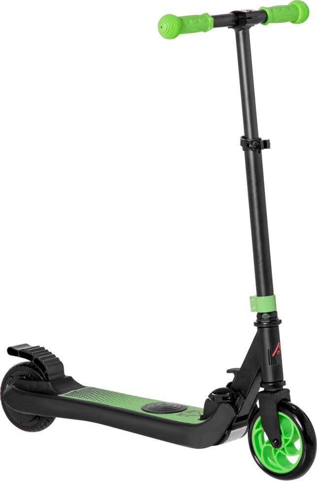 Homcom electric scooter Homcom Folding Electric Scooter With Rear Wheel Brake, Green