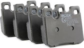 Ridex Brake Pad Set Rear Axle