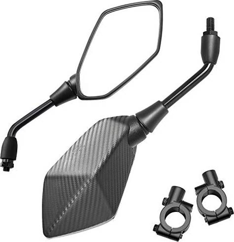 Universal Universal Adjustable Motorcycle Rear View Mirror - Rhombus Con