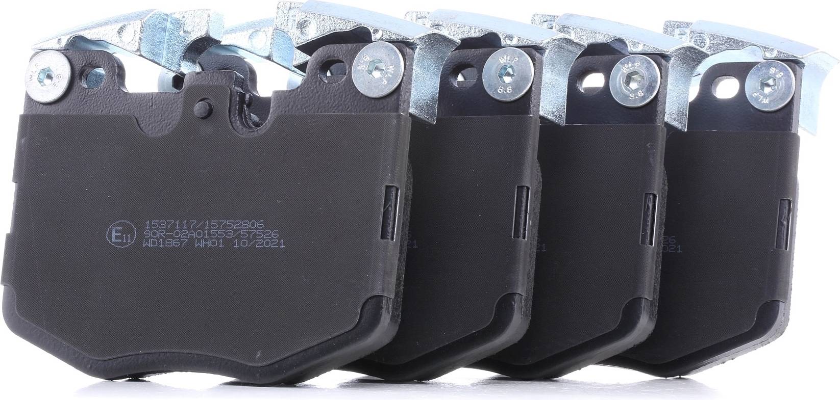 Ridex Brake Pad Set Front Axle