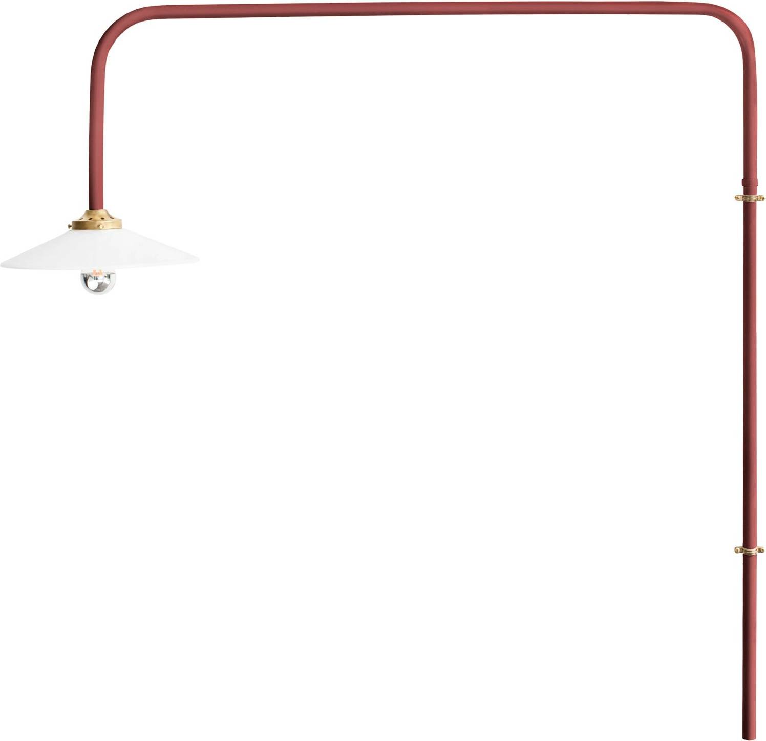 avec Prise Lamp Rouge Acier