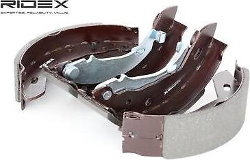Ridex Brake Shoes Rear Axle 180mm With Lever