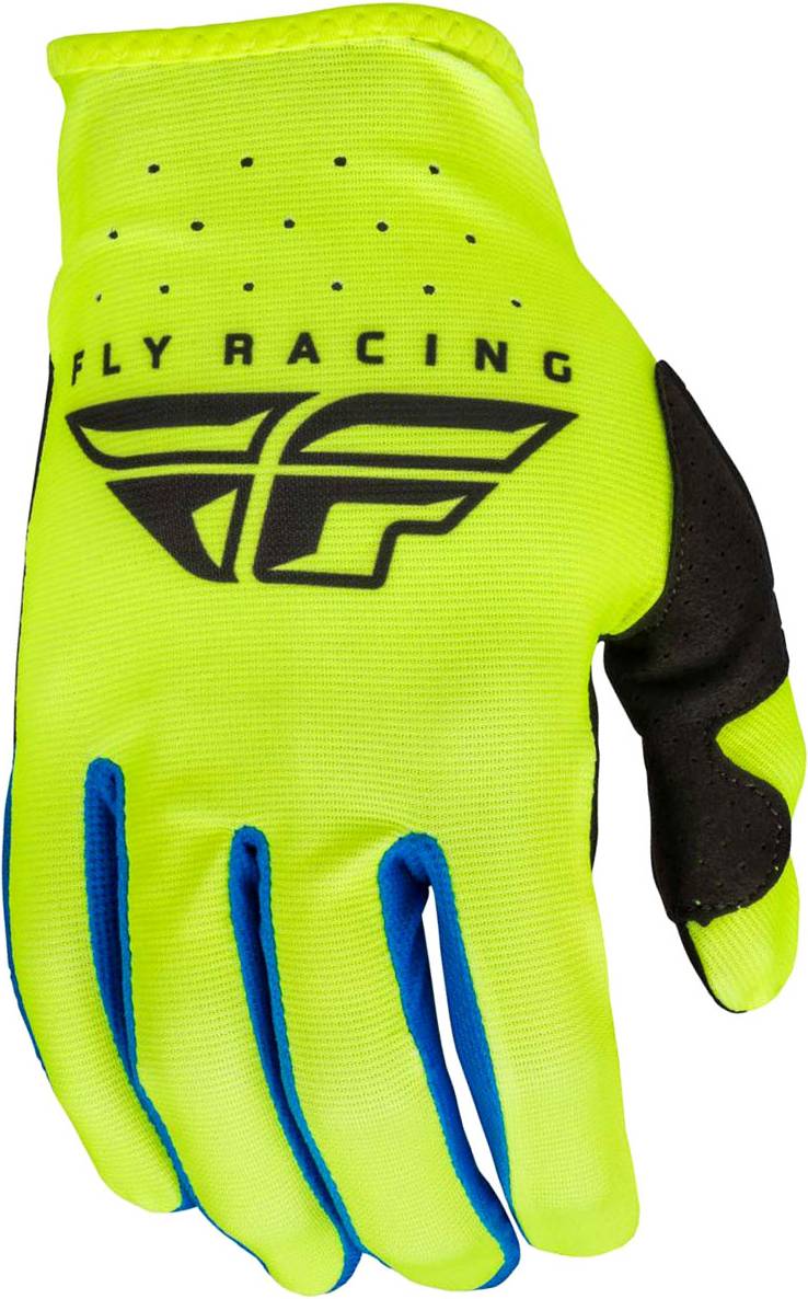Fly Racing Windproof Lite Gloves Yellow Adult, Man