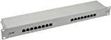 InLine 76216 RJ45 Grå Reolmontering 1U