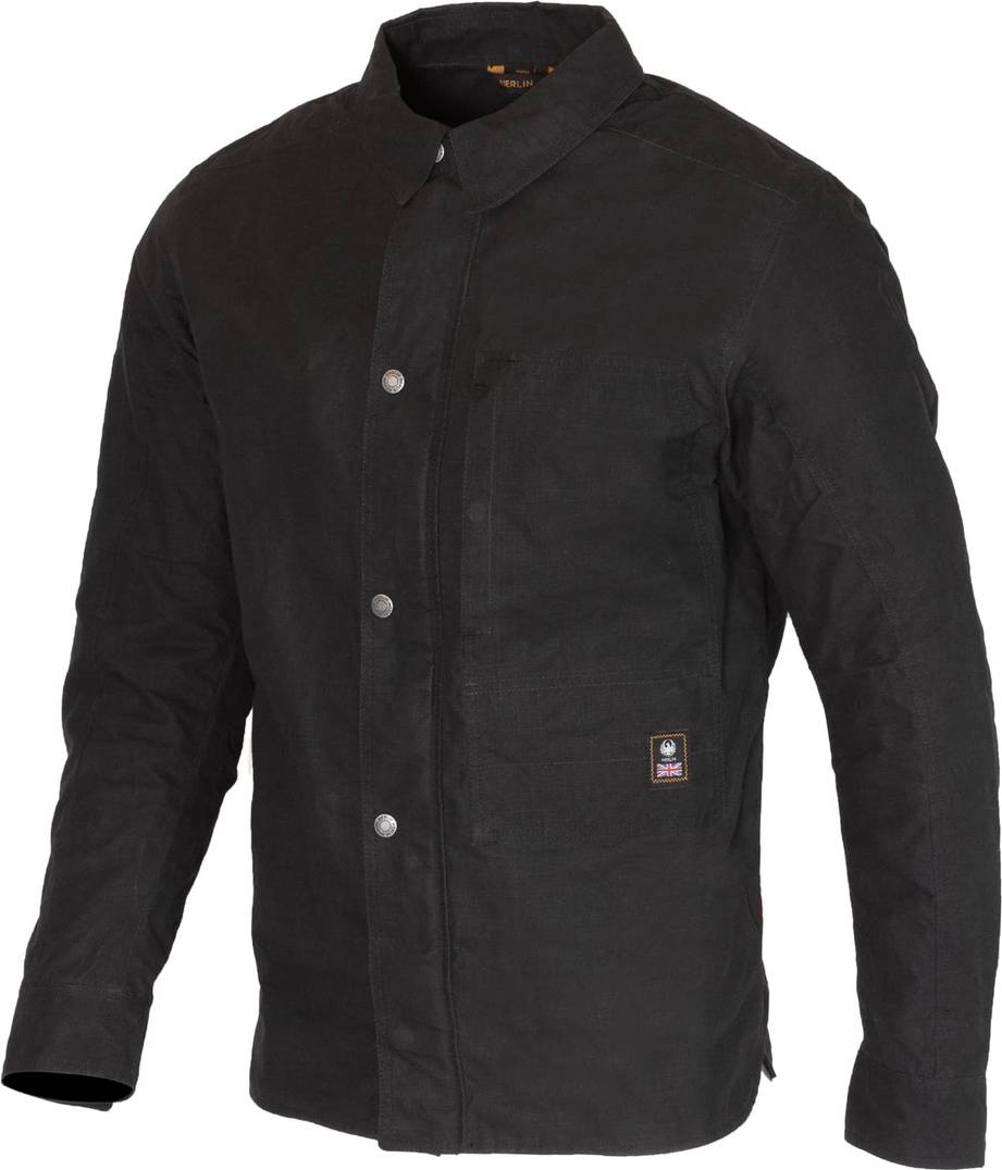 Merlin Textiljacka Broughton Ripstop - Svart