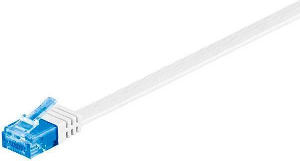 Goobay Flat Cat6a U/UTP RJ45 - RJ45 M-M 20m