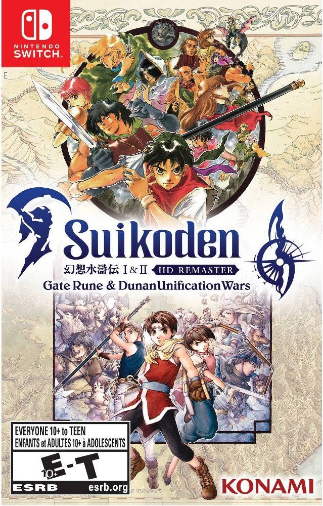 Suikoden I II HD Remaster Gate Rune Unification Wars PC