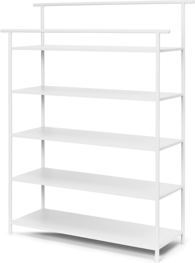 ferm LIVING Dora White Shoe Rack