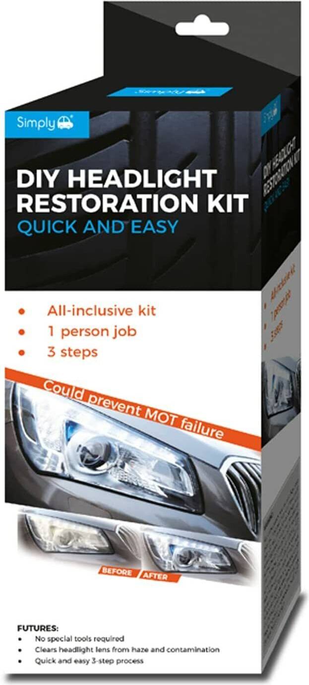 Headlight restoration Simply Headlight Restoration Kit