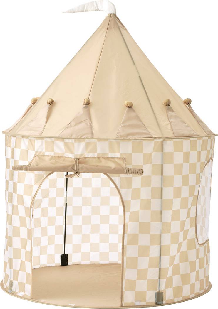 Play Tent Check Yellow