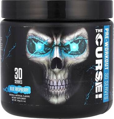 The Curse Pre Workout 150g Blue Raspberry