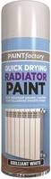 Paintfactory Paint Factory Brilliant Radiator Paint 300Ml spray - Pack Of 4 Radiator Paint