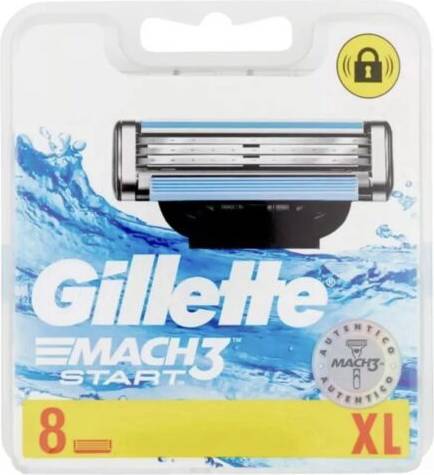 Gillette Mach3 Start Rakblad 8 St