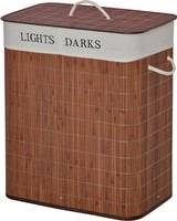 Laundry basket Homcom Laundry Basket 100L Dual Section