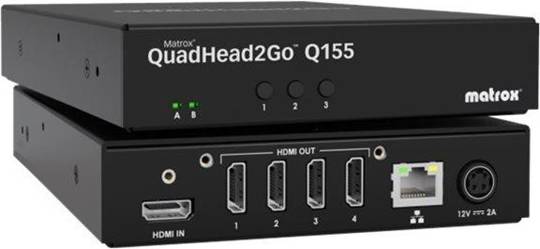 Matrox QuadHead2Go Q155 Multi-Monitor Controller