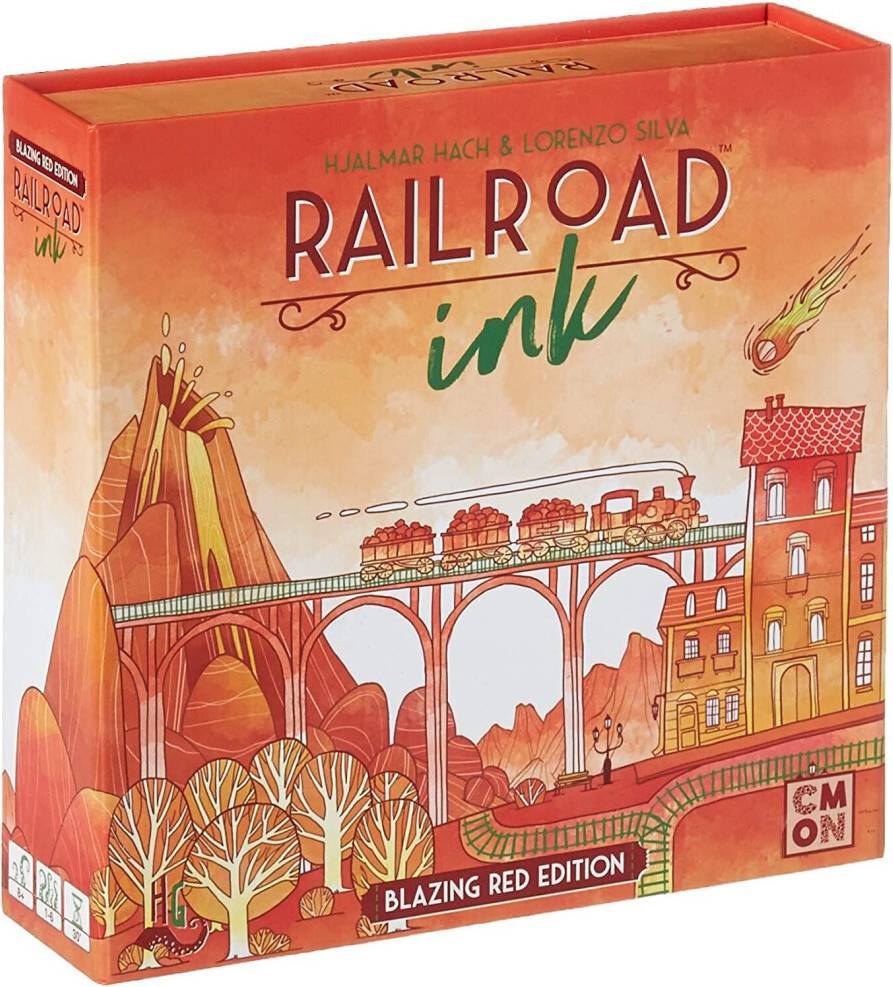 Railroad Ink Blazing Red Edition