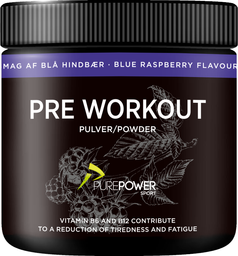 Pre-Workout PWO Blue Raspberry 300 g